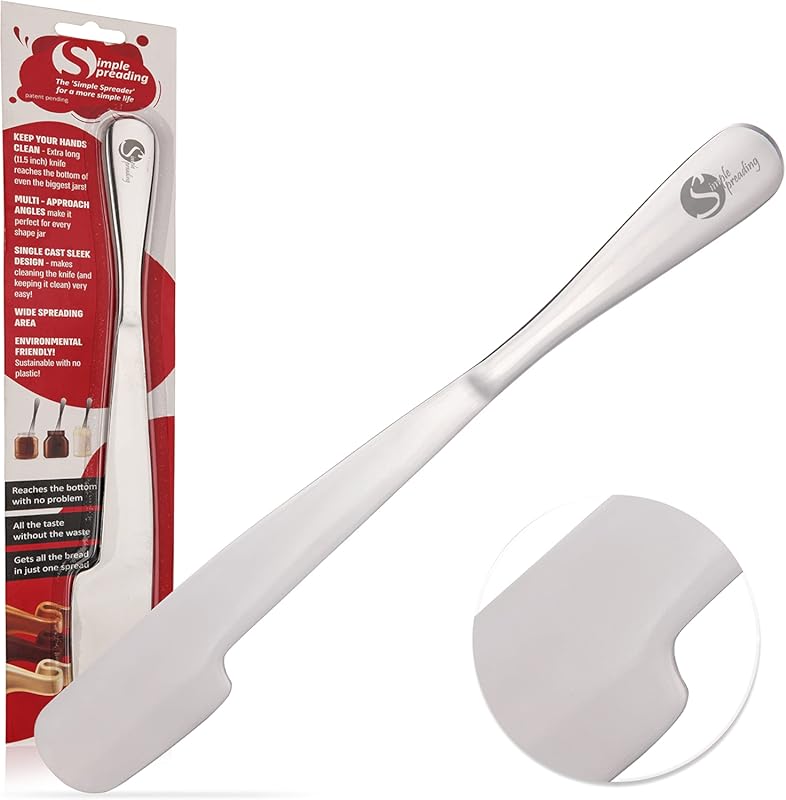 Simple preading Stainless Steel Spreader Knife Spatula: 11.5
