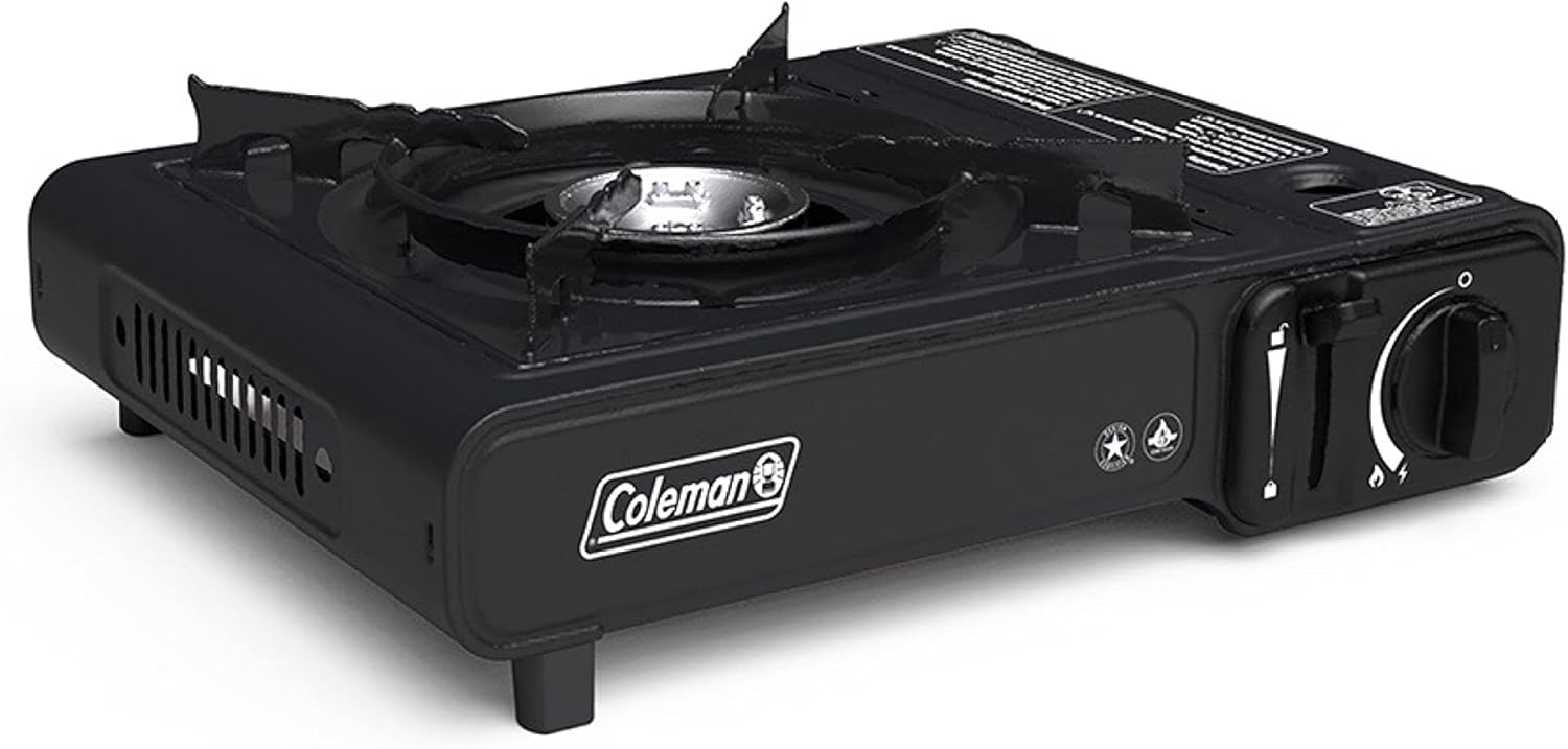 Coleman Classic 1-Burner Butane Stove: Portable Camping Cooktop with C