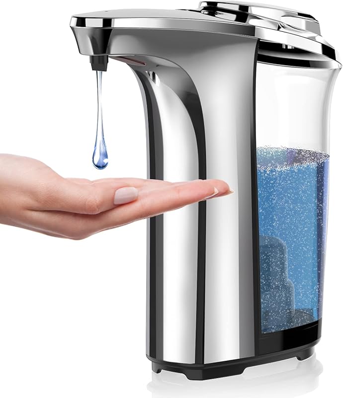 Touchless Automatic Soap Dispenser 17oz/500ml with Infrared Sensor, 5 
