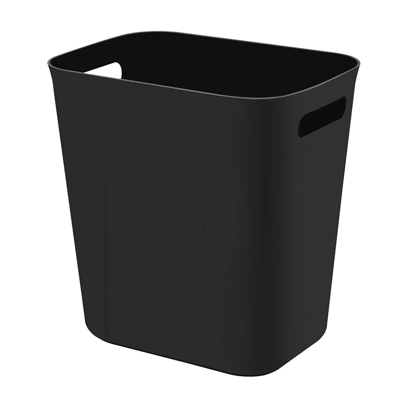 UUJOLY 3.5 Gallon Plastic Small Trash Can Wastebasket