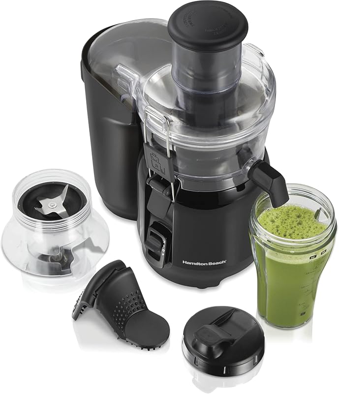 Hamilton Beach 67970 Juice & Blend 2-in-1 Centrifugal Juicer Machine a