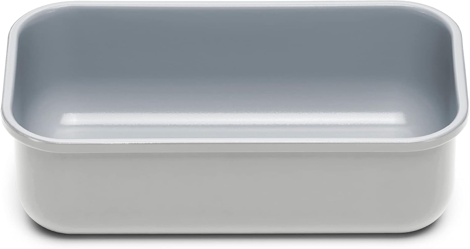 Caraway Non-Stick Ceramic 1 lb Loaf Pan, Non-Toxic & PTFE-Free for Bak