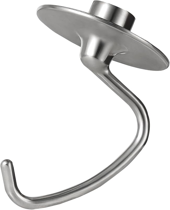 Stainless Steel K45DH Dough Hook for KitchenAid 4.5-5 Quart Tilt-Head 