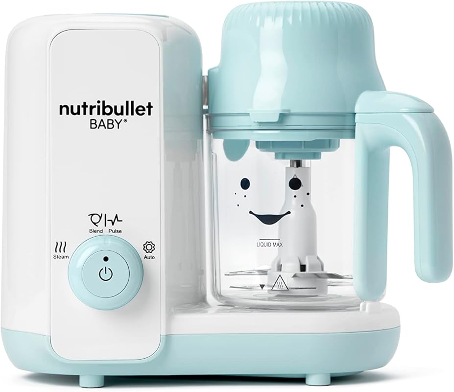 nutribullet Baby Steam + Blend Food Maker for Healthy Homemade Meals, 