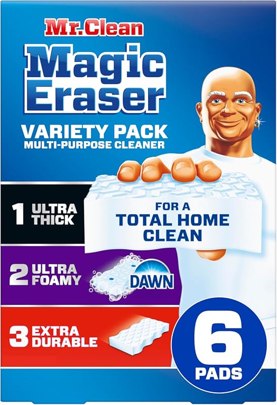 Mr. Clean Magic Eraser All Purpose Sponge Variety Pack for Kitchen, Ba