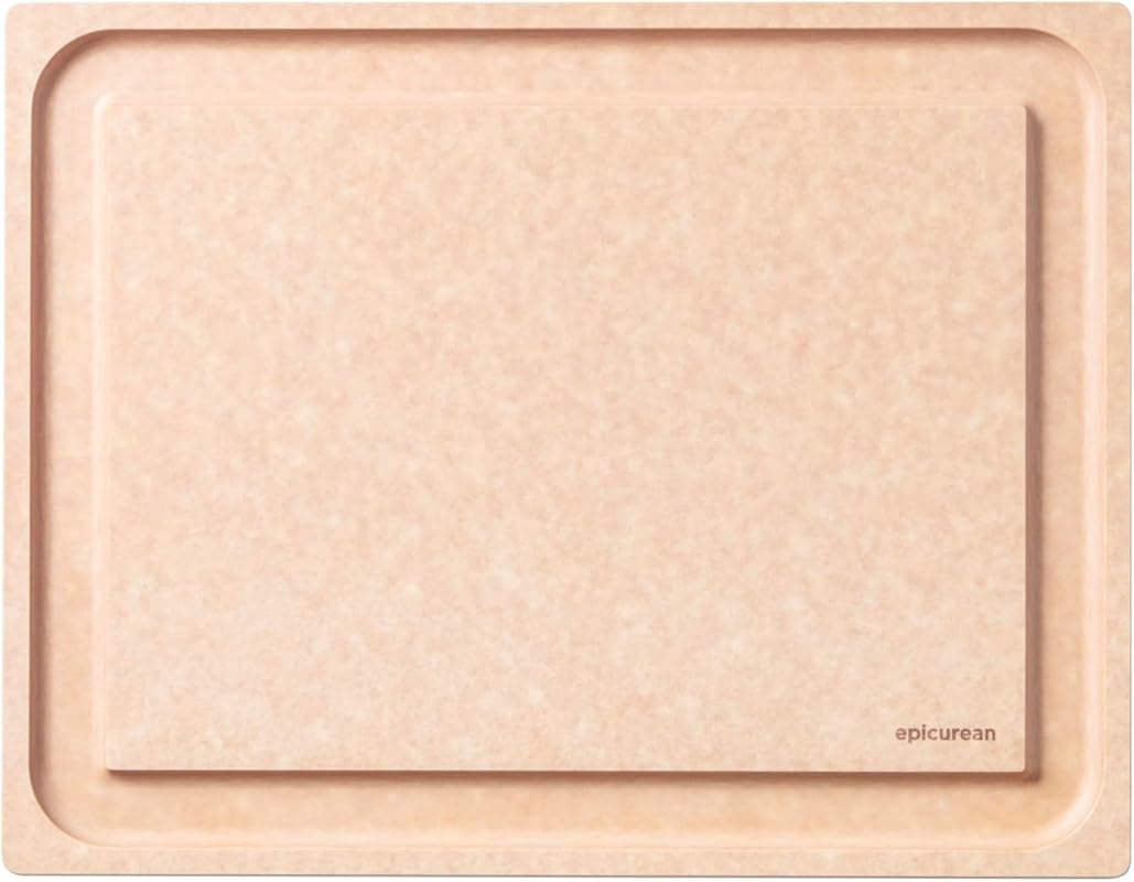Epicurean Natural Wood BBQ Board 14.5x11.25 Inch – Durable Grilling Pr