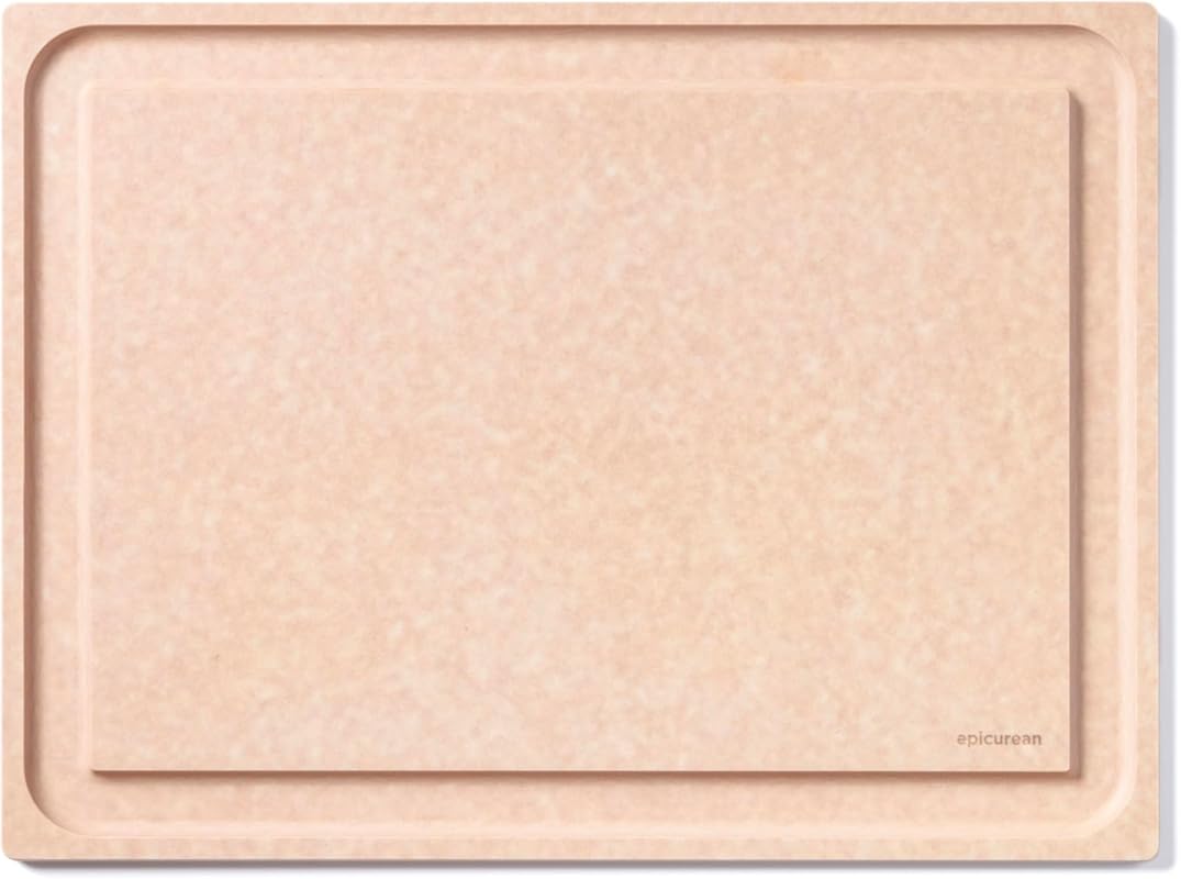 Epicurean Natural Wood BBQ Board 17.5x13 Inch – Durable Grilling Prep 