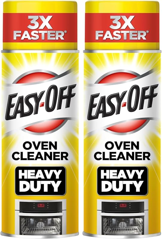 Easy Off Heavy Duty Oven Cleaner, Regular Scent, 14.5 oz Cans (2-Pack)