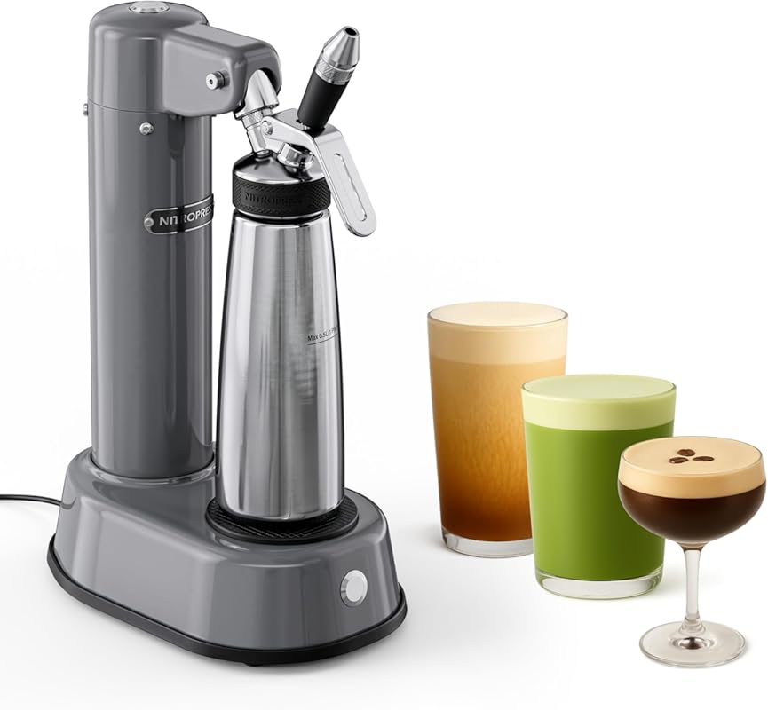 NitroPress DS Electric Air-Powered Nitro Cold Brew Coffee & Cocktail M
