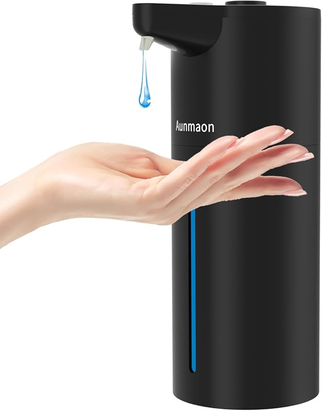 Aunmaon Touchless Automatic Soap Dispenser, Adjustable Volume, Long Ba