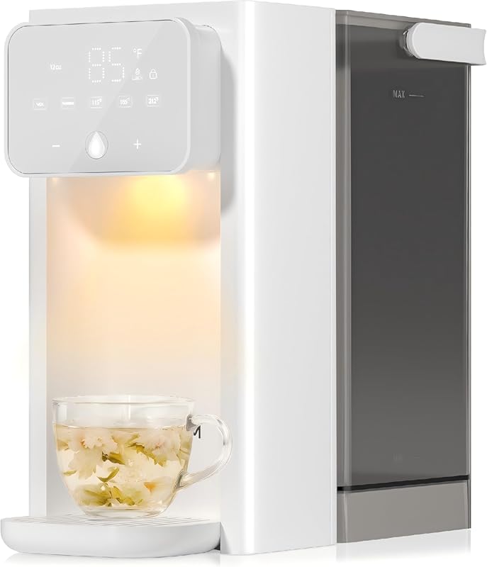 Instant Hot Water Dispenser, Quick Heating, Adjustable Temperatures & 