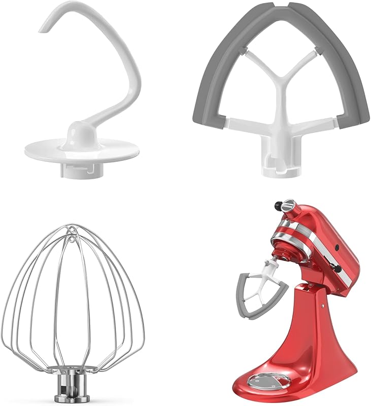 3-Piece Attachment Set for KitchenAid 4.5-5 Quart Tilt-Head Mixers – W
