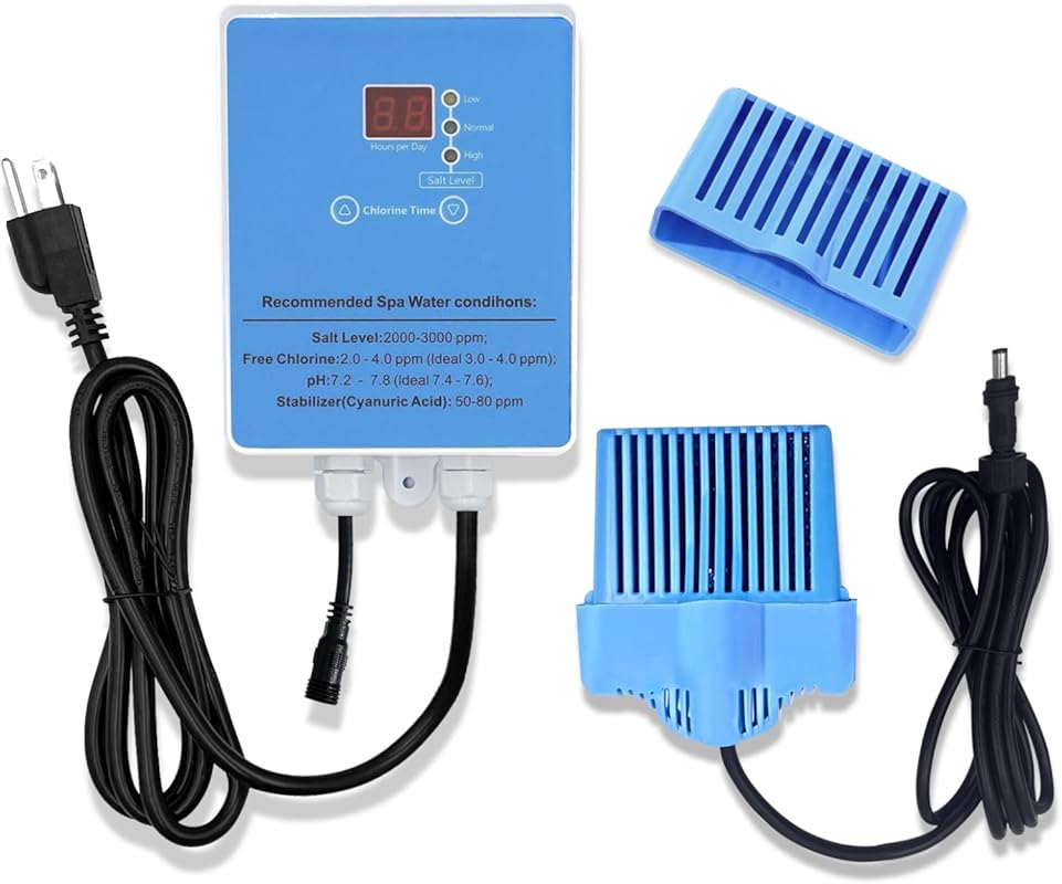 Drop-in Salt Chlorine Generator Conversion Kit for Hot Tubs & Swim Spa