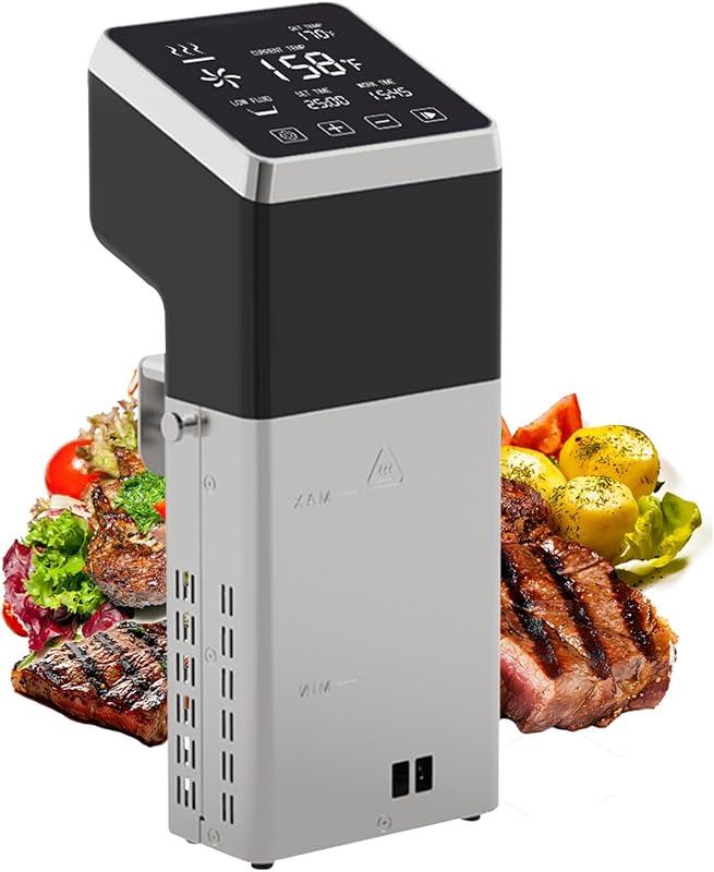 Commercial 1400W Sous Vide Immersion Circulator: Fast-Heating, IPX7 Wa