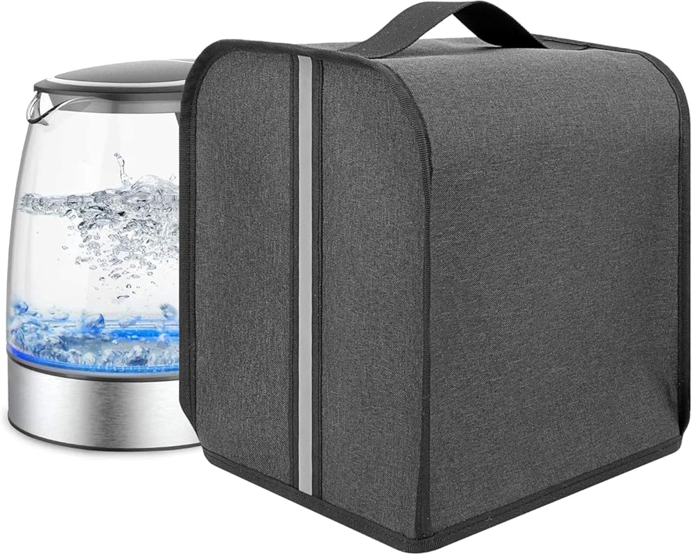 Electric Water Kettle Protective Cover, Splash Proof Dustproof with Ha