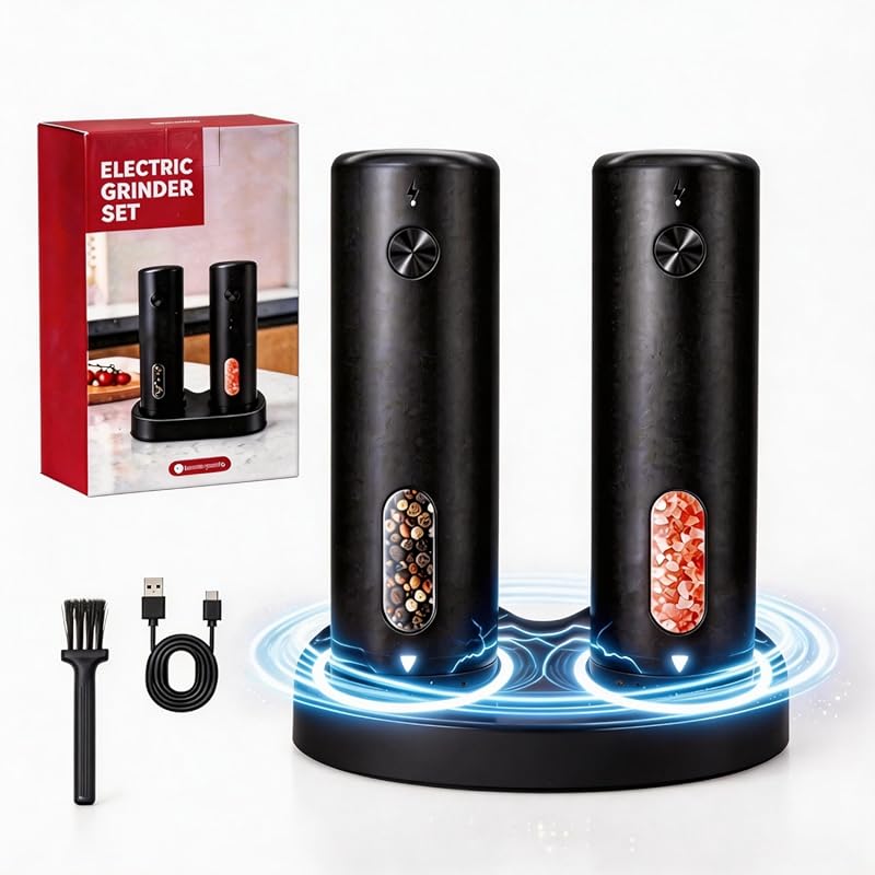 10 Best Rechargeable Pepper Grinders: Expert-Approved & Durable
