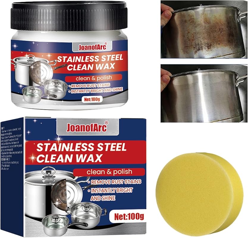 JoanofArc Stainless Steel Scratch Remover Paste