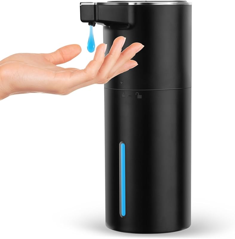 Touchless Automatic Liquid Soap Dispenser, 13.5oz Wall Mounted USB Rec