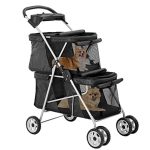 Best Double Decker Pet Stroller for Small Dogs and Cats
