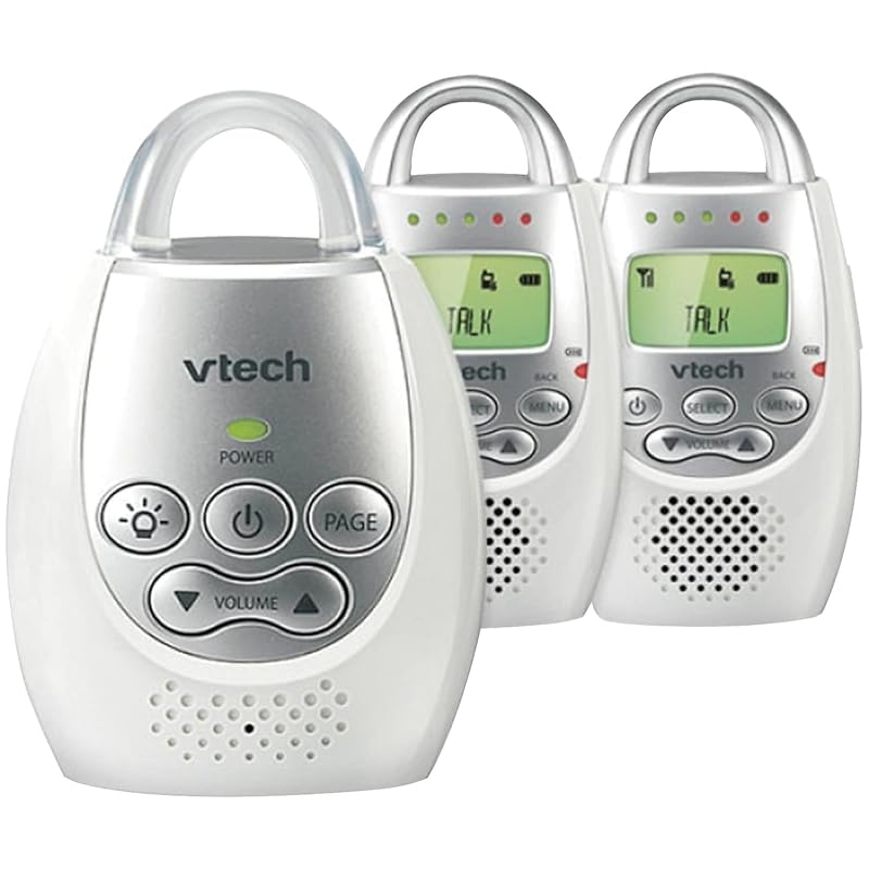 VTech DM221-2 Digital Audio Baby Monitor with 2 Parent Units, DECT 6.0