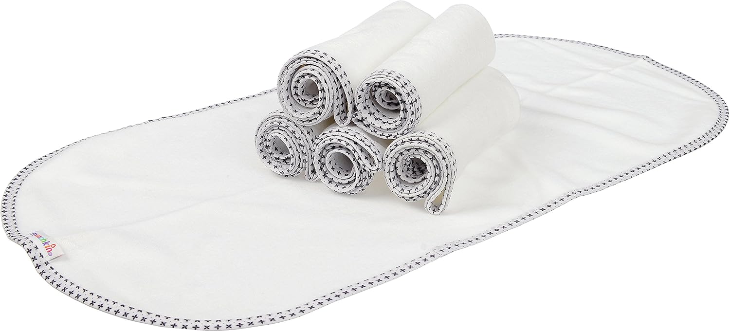 Munchkin Waterproof Changing Pad Liners – Soft, Absorbent, and Reusabl