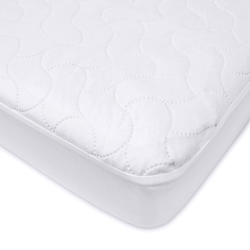 American Baby Company Waterproof Fitted Crib Mattress Protector – Quil