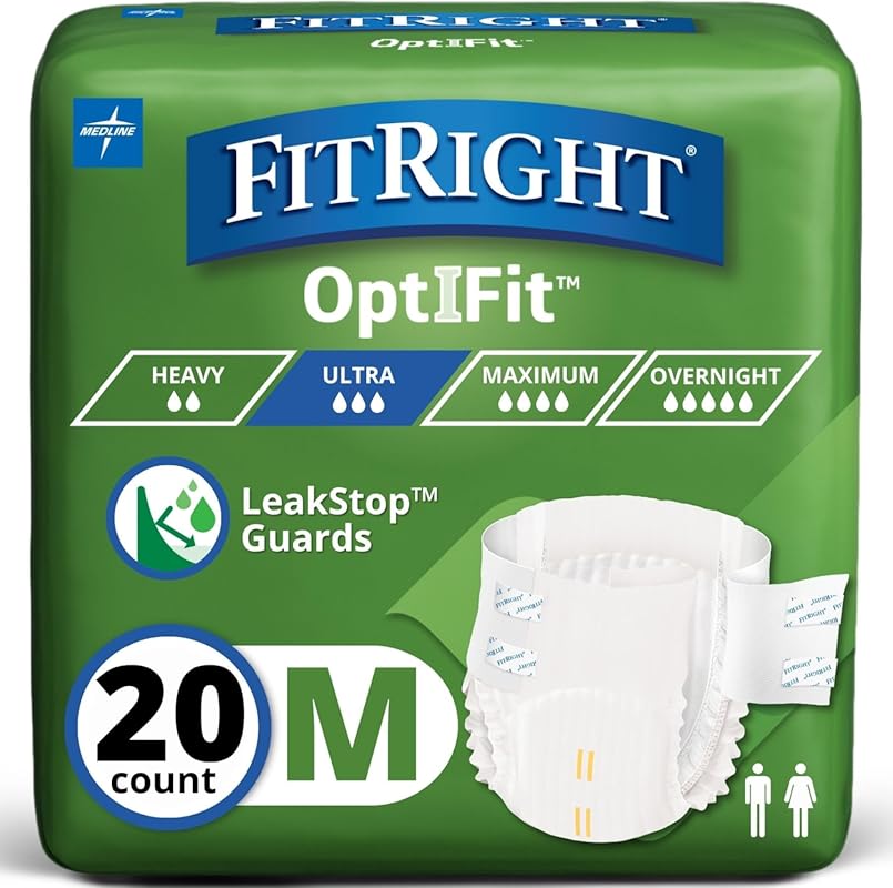 FitRight Ultra Adult Diapers: Maximum Protection Disposable Incontinen