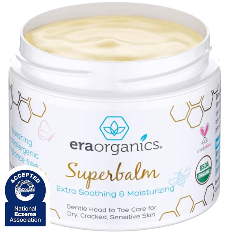 Era Organics USDA Organic Healing Ointment for Babies, Natural Moistur