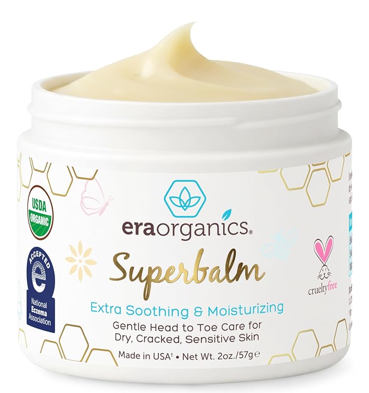 Era Organics USDA Organic Healing Ointment: Gentle Moisturizer for Bab
