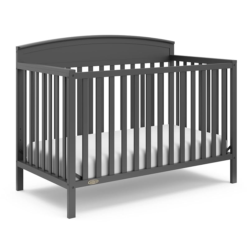 Graco Benton 5-in-1 Convertible Crib: GREENGUARD Gold Certified, Conve