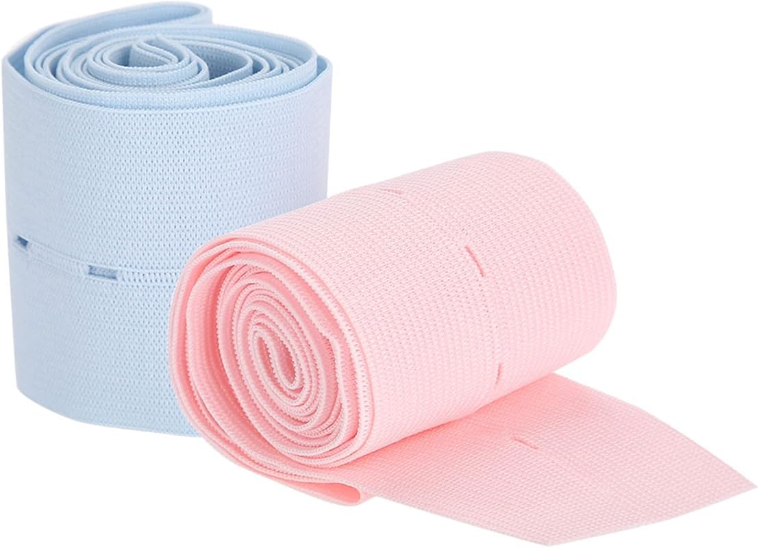 Zetiling 2Pcs Fetal Heart Monitoring Belts with Snaps, Pregnancy Suppo