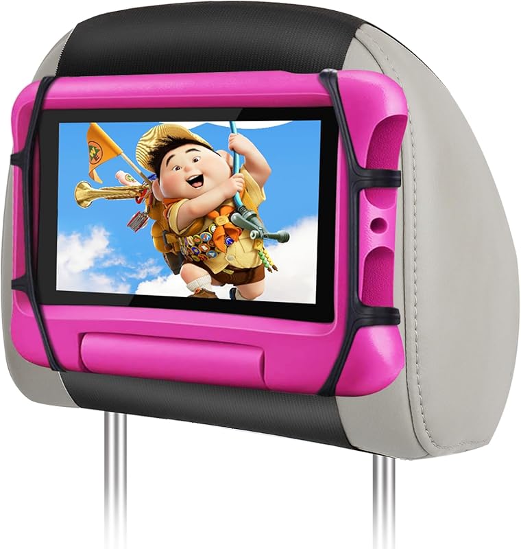 WONNIE Car Headrest Tablet Holder, Upgraded iPad Mount for Back Seat K