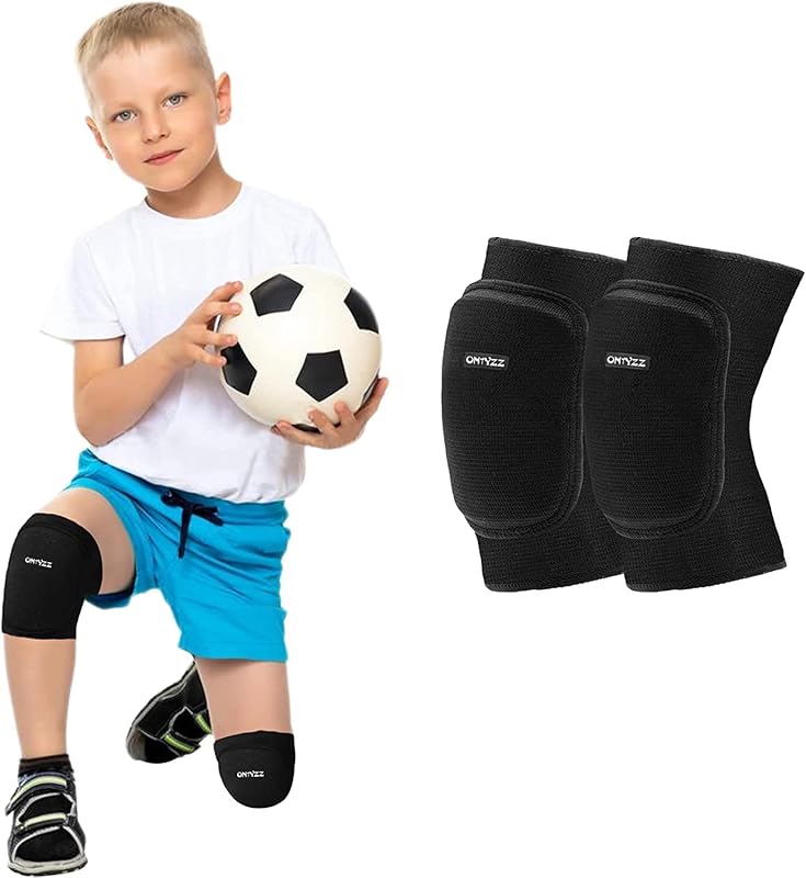 ONTYZZ Kids Knee Pads: Thicken Sponge Padding, Breathable Stretchy Cot