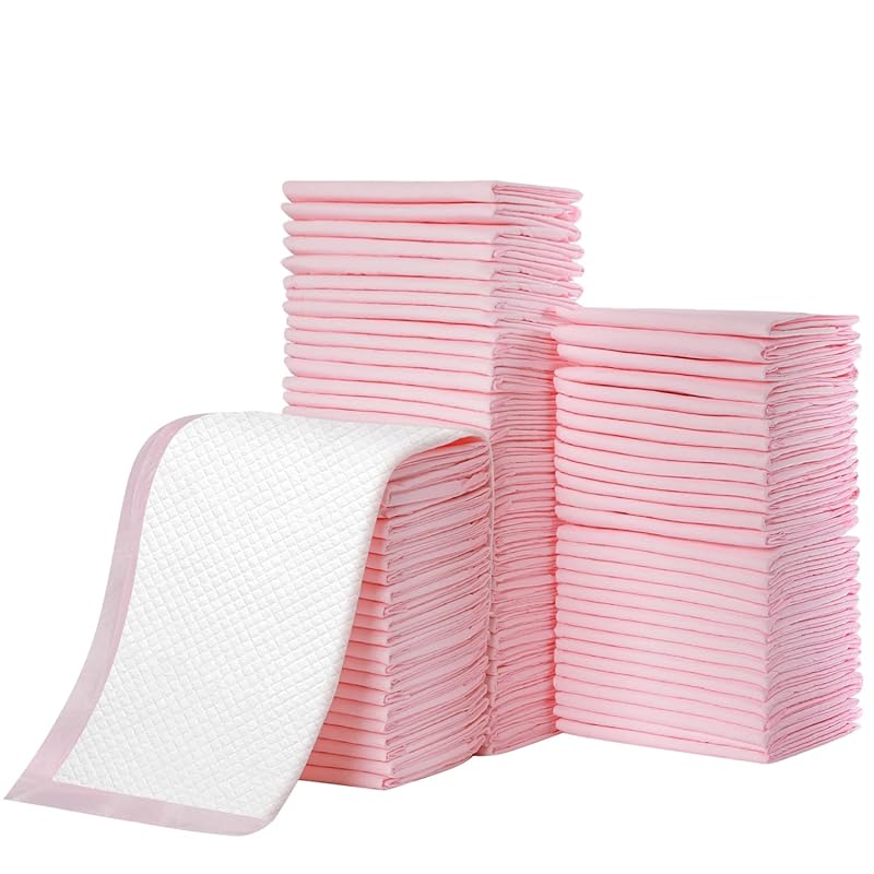 100 Pack Disposable Baby Changing Pad Liners - Ultra Soft, Super Absor
