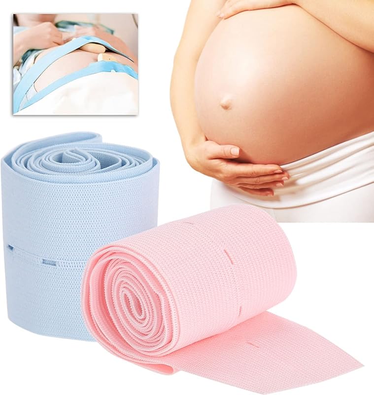 YUYTE 2-Pack Fetal Monitoring Belt with Ultrasound Sensor for Heart Ra