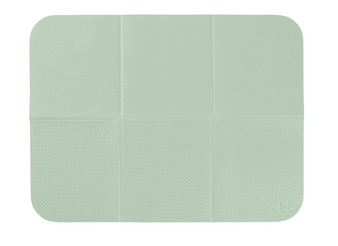 Ubbi On-the-Go Portable Diaper Changing Mat, Soft, Easy-Clean Folding 