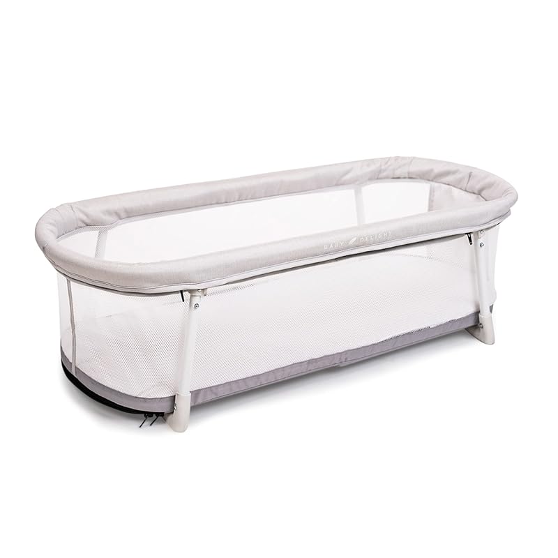Baby Delight Snuggle Nest Portable Bassinet Baby Bed for Infants 0-5 M