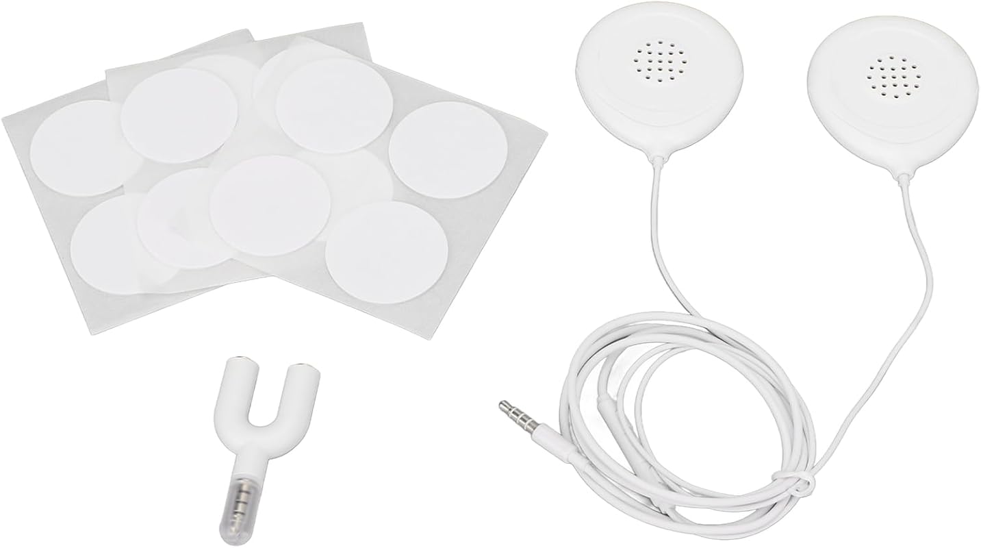 Prenatal Belly Headphones Baby Heartbeat Monitor with Music Splitter &