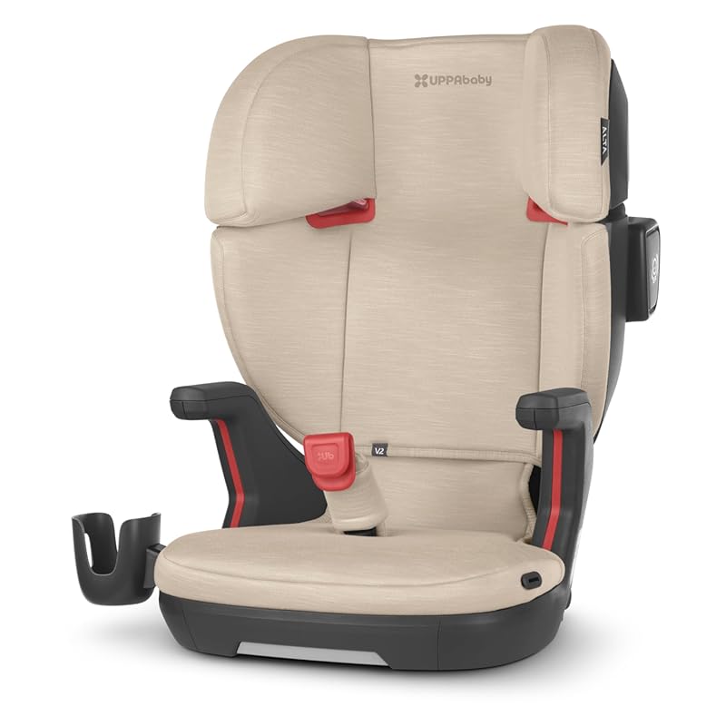 UPPAbaby Alta V2 High Back Booster Seat: 7-Position Headrest, SecureFi