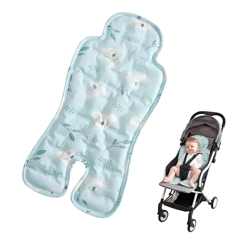 Double-Sided Gel Car Seat & Stroller Cooling Pad, Breathable for Babie