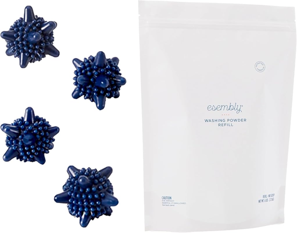 Esembly Laundry Essentials Bundle: 4-Pack Agitators & 6lb Cloth Diaper