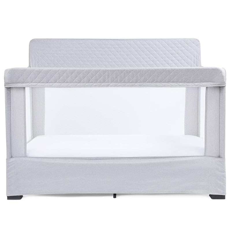 Baby Delight Lunaire Full Size Crib with Breathable Mesh Walls & Tool-