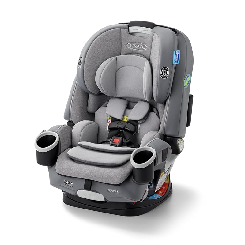 Graco 4Ever DLX 4-in-1 Car Seat: Infant to Toddler, 10 Years of Use, M