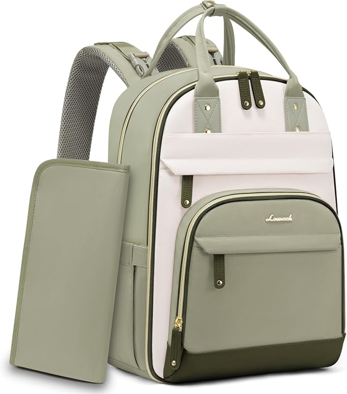LOVEVOOK Large Waterproof Diaper Bag Backpack for Boys & Girls, Changi