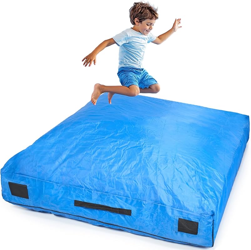Soft Foam Sensory Crash Pad for Kids, Multi-size Autism Mat for Jumpin
