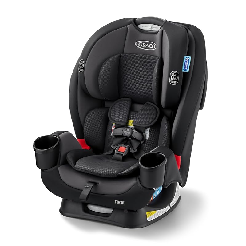 Graco TriRide 3-in-1 Reclining Car Seat: Rear & Forward Facing with Hi