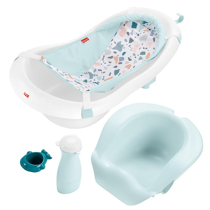 Fisher-Price 4-in-1 Sling 'N Seat Tub for Baby to Toddler, Removable S