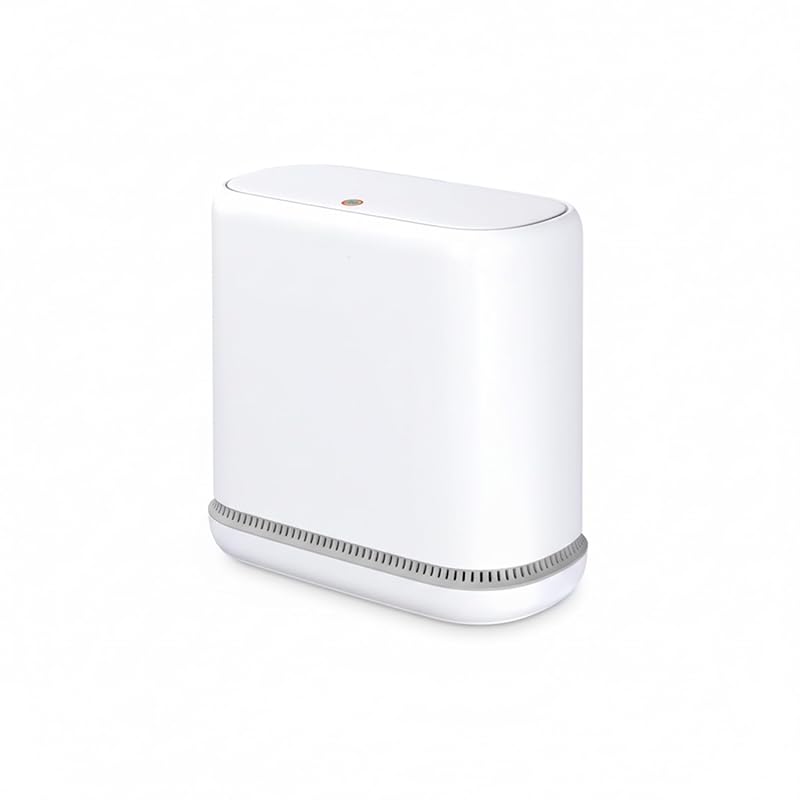 MOPALL Slim Dog Proof Trash Can with Lid & Inner Bucket, Odor Sealing 