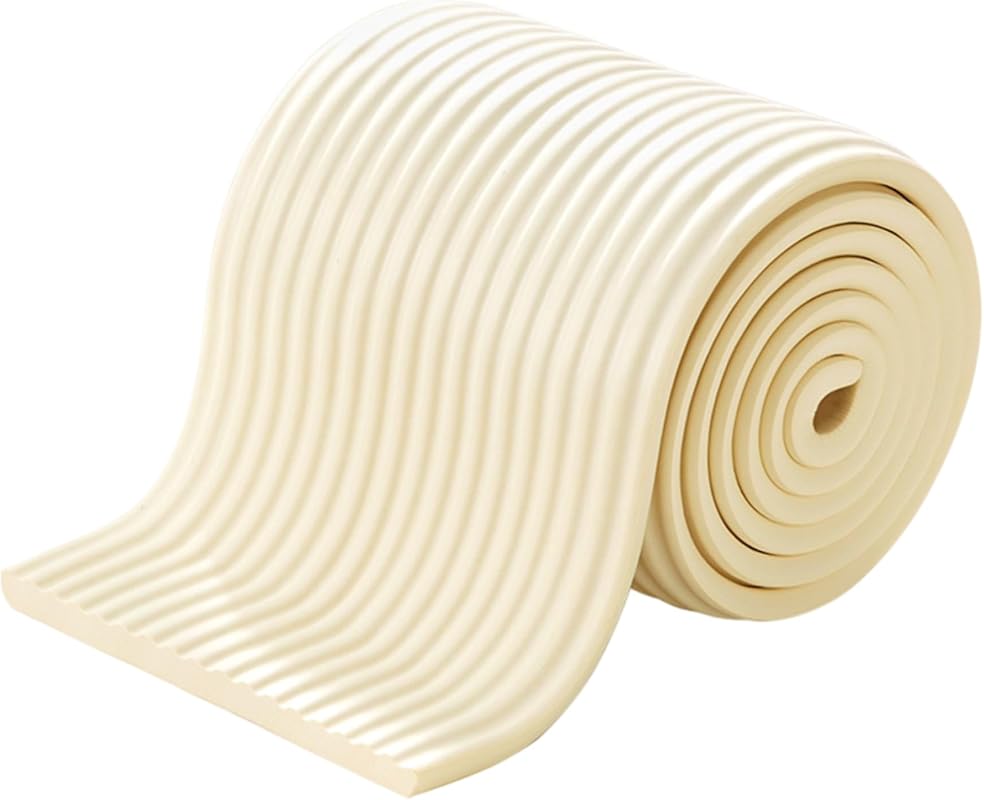 Soft Waterproof Crib Padding for Sides, Thickened NBR Bumper Pads for 