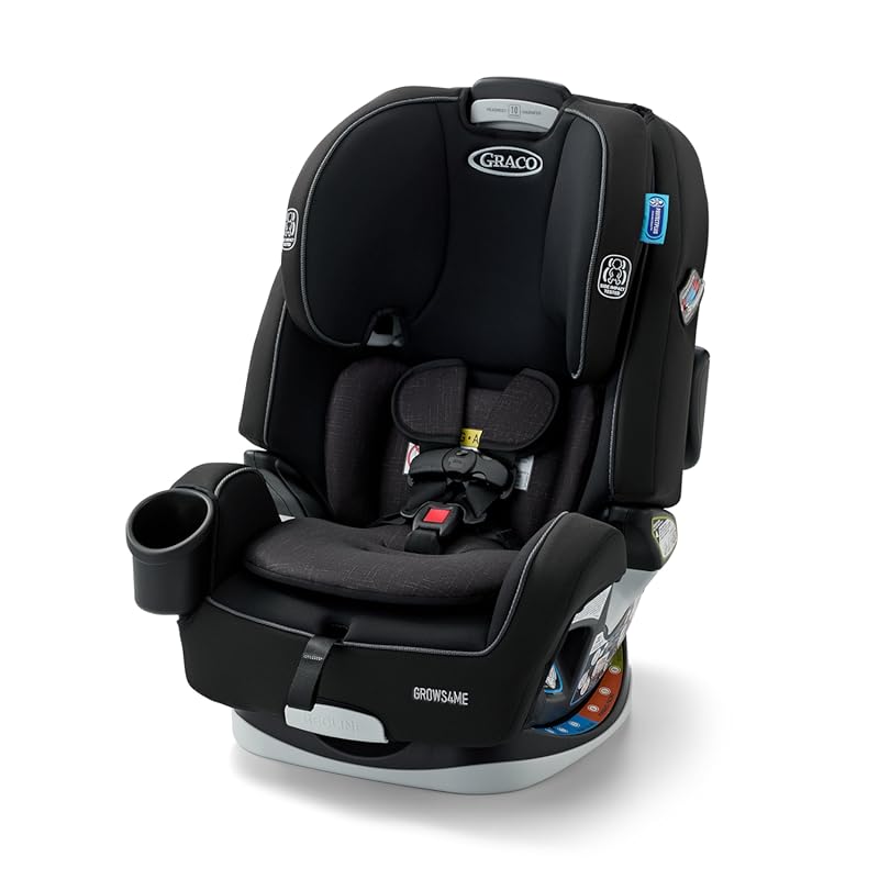 Graco Grows4Me 4-in-1 Convertible Car Seat: Infant to Toddler, 10 Year